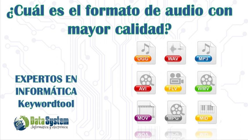 Prestigioso Instalar en pc retorta ¿Cuál es el formato de audio con mayor calidad? - REPARACION PORTATILES  MADRID